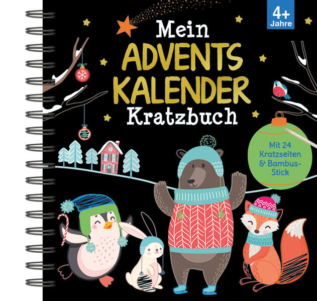 Produktbild: Mein Adventskalender-Kratzbuch