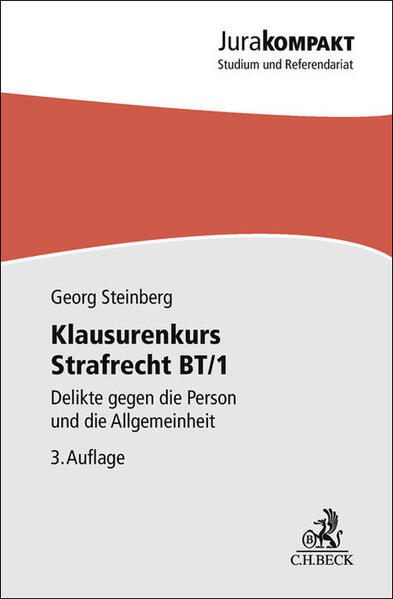 Produktbild: Klausurenkurs Strafrecht BT/1 | Georg Steinberg