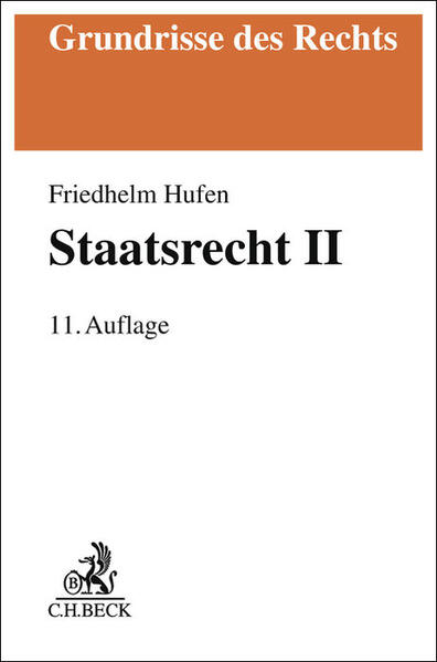 Produktbild: Staatsrecht II | Friedhelm Hufen
