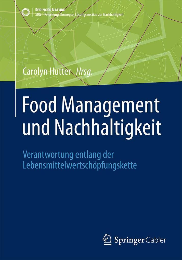 Produktbild: Food Management und Nachhaltigkeit