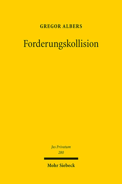 Produktbild: Forderungskollision | Gregor Albers