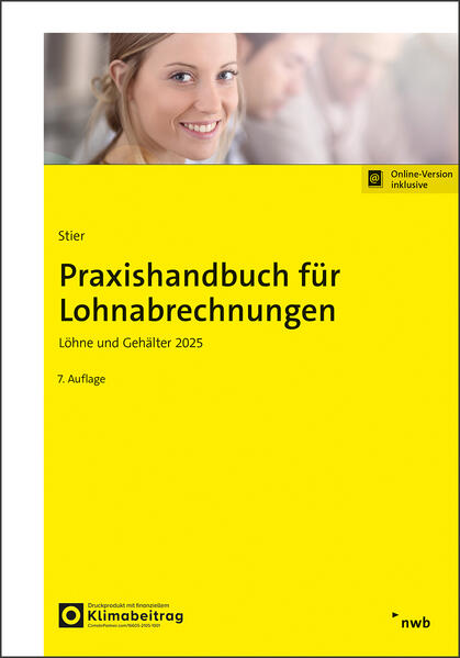Produktbild: Praxishandbuch für Lohnabrechnungen | Markus Stier, Sabine Schütt