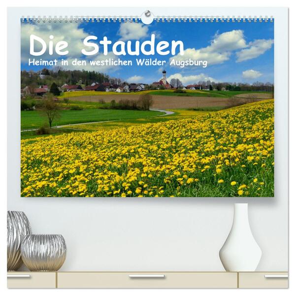 Produktbild: Die Stauden - Heimat in den westlichen Wälder Augsburg (hochwertiger Premium Wandkalender 2026 DIN A2 quer), Kunstdruck in Hochglanz | Herbert Böck, Calvendo