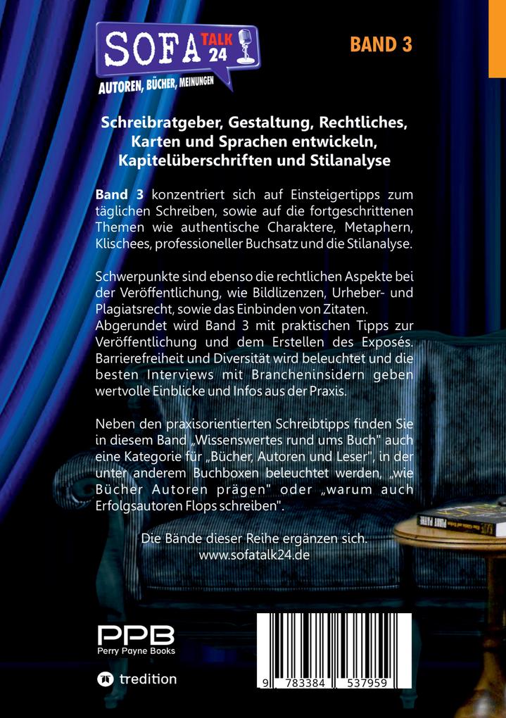 Weitere Ansicht: SofaTalk24 - Das offizielle Buch zum Infoportal | Perry Payne