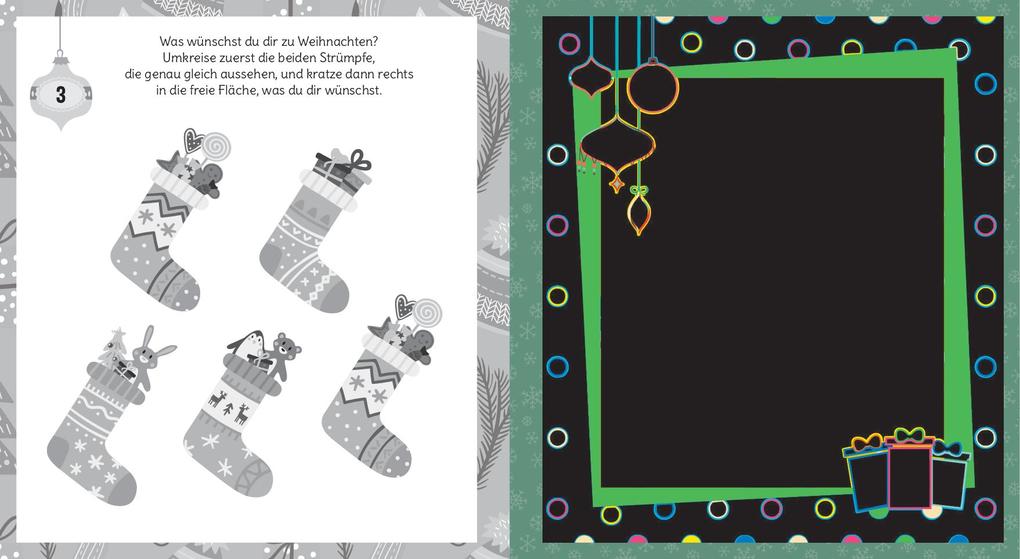 Weitere Ansicht: Mein Adventskalender-Kratzbuch