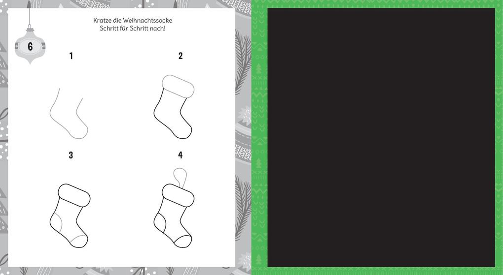 Weitere Ansicht: Mein Adventskalender-Kratzbuch