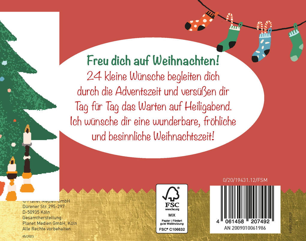 Weitere Ansicht: 24 Adventswünsche für dich
