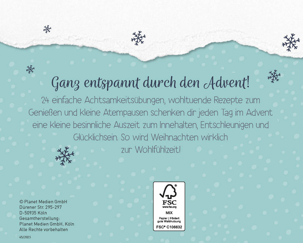 Weitere Ansicht: 24 kleine Entspannungspausen für die Adventszeit