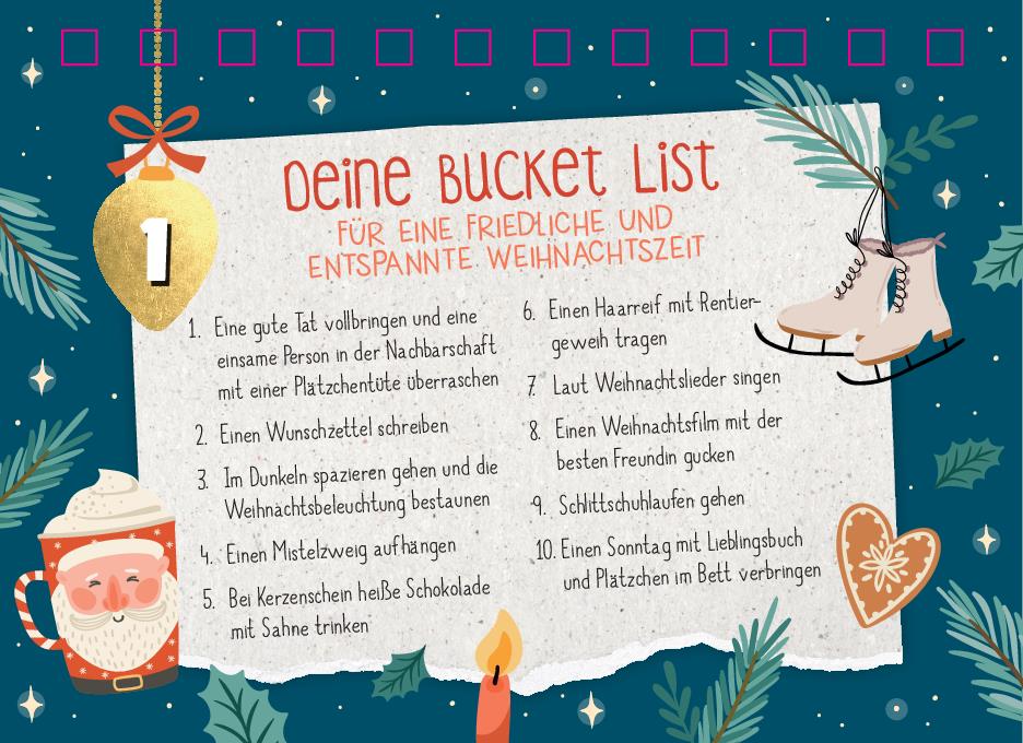 Weitere Ansicht: 24 kleine Entspannungspausen für die Adventszeit