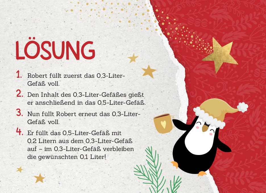 Weitere Ansicht: 24 Adventsrätsel I Die perfekte Ablenkung vom Weihnachtsstress