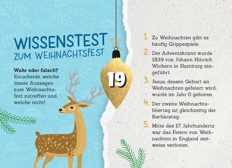Weitere Ansicht: 24 Adventsrätsel I Die perfekte Ablenkung vom Weihnachtsstress