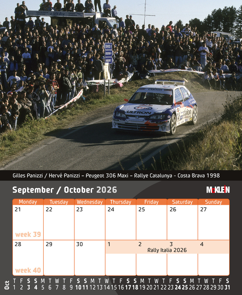 Weitere Ansicht: 2026 Desktop Rally Calendar