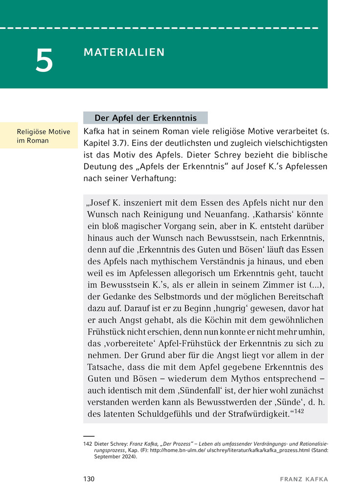 Weitere Ansicht: Der Process von Franz Kafka - Textanalyse und Interpretation | Franz Kafka
