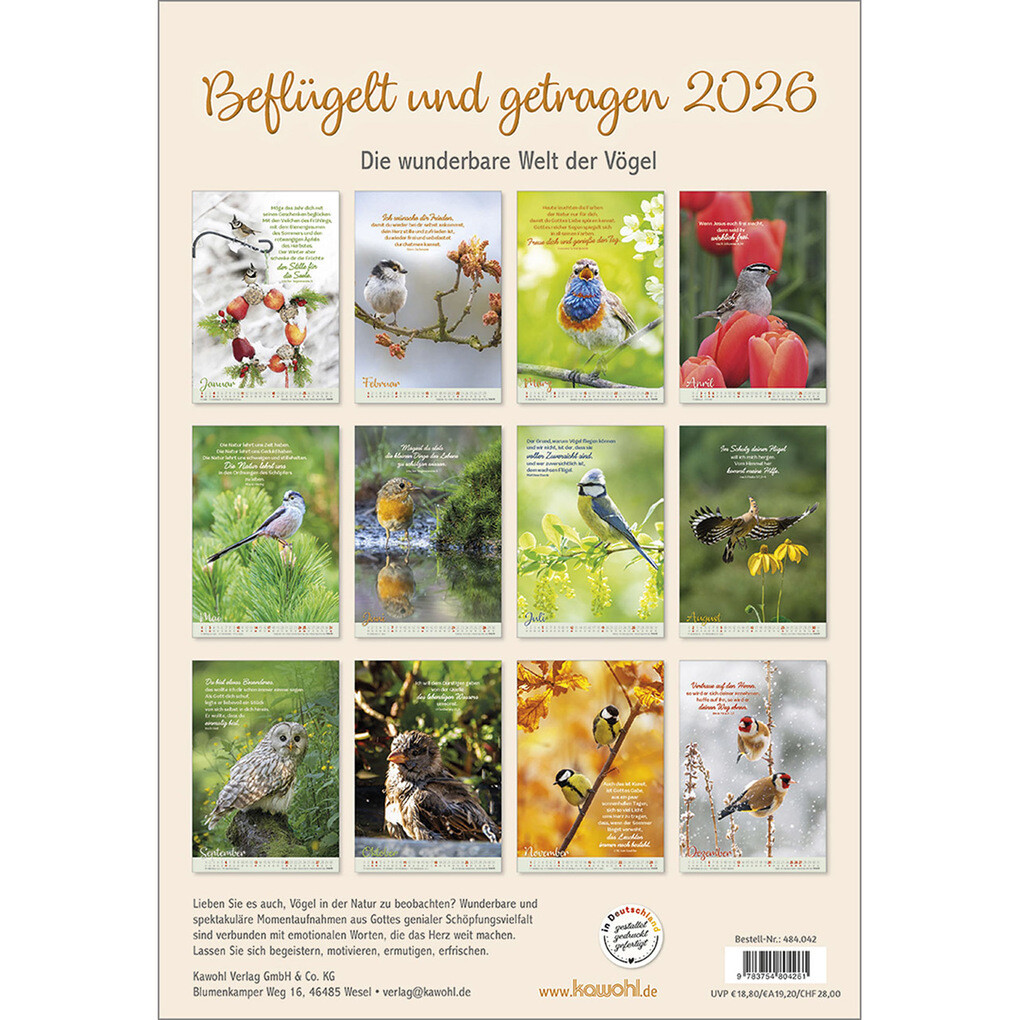 Weitere Ansicht: Beflügelt und getragen 2026