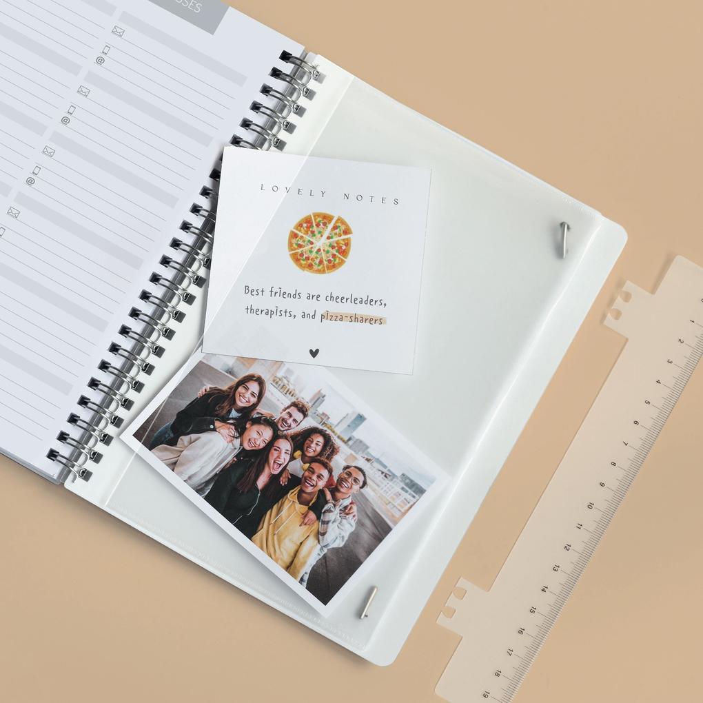 Weitere Ansicht: BRUNNEN Schülerkalender (2025/2026) "Grey Marble", 2 Seiten = 1 Woche, A5, 208 Seiten, PP-Umschlag, grau