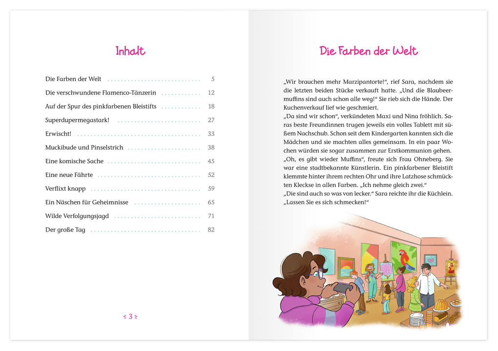 Weitere Ansicht: Die Erstkommuniongirls schnappen den Dieb | Michael Hamannt