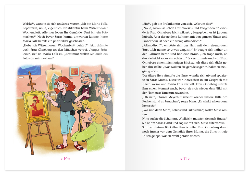 Weitere Ansicht: Die Erstkommuniongirls schnappen den Dieb | Michael Hamannt