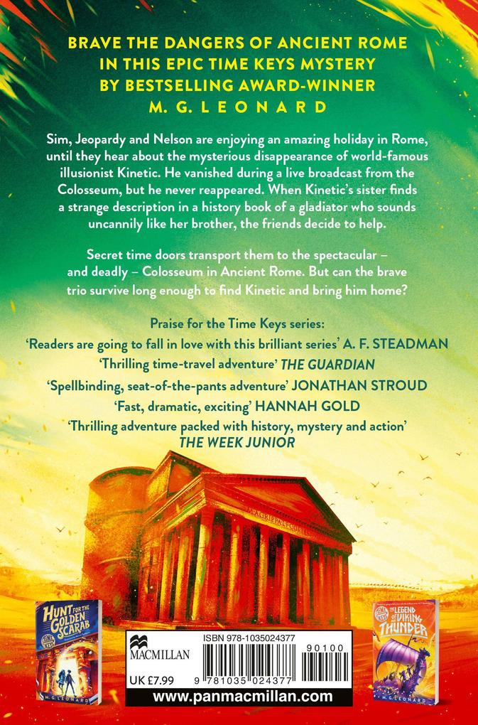 Weitere Ansicht: The Impossible Gladiator | M. G. Leonard