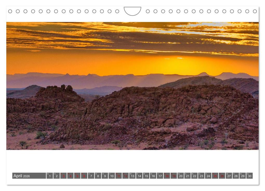 Weitere Ansicht: Namibia - Landschaft und Panorama (Wandkalender 2026 DIN A4 quer), CALVENDO Monatskalender | Herbert Böck, Calvendo