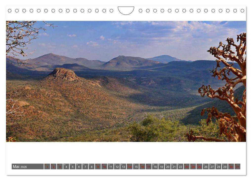 Weitere Ansicht: Namibia - Landschaft und Panorama (Wandkalender 2026 DIN A4 quer), CALVENDO Monatskalender | Herbert Böck, Calvendo