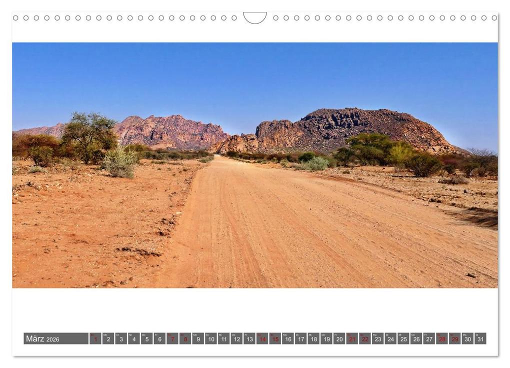Weitere Ansicht: Namibia - Landschaft und Panorama (Wandkalender 2026 DIN A3 quer), CALVENDO Monatskalender | Herbert Böck, Calvendo