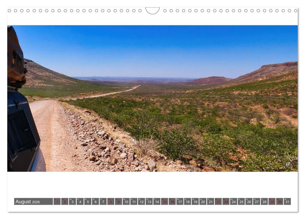 Weitere Ansicht: Namibia - Landschaft und Panorama (Wandkalender 2026 DIN A3 quer), CALVENDO Monatskalender | Herbert Böck, Calvendo