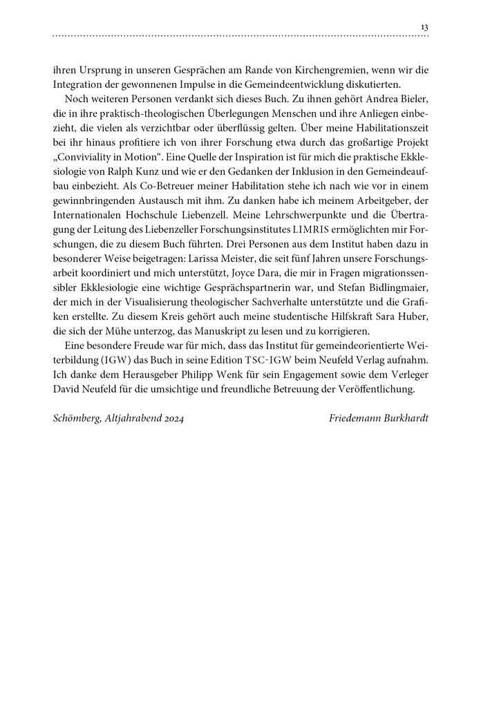 Weitere Ansicht: Zusammen leben in Gottes Haus | Friedemann Burkhardt