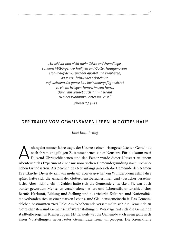 Weitere Ansicht: Zusammen leben in Gottes Haus | Friedemann Burkhardt
