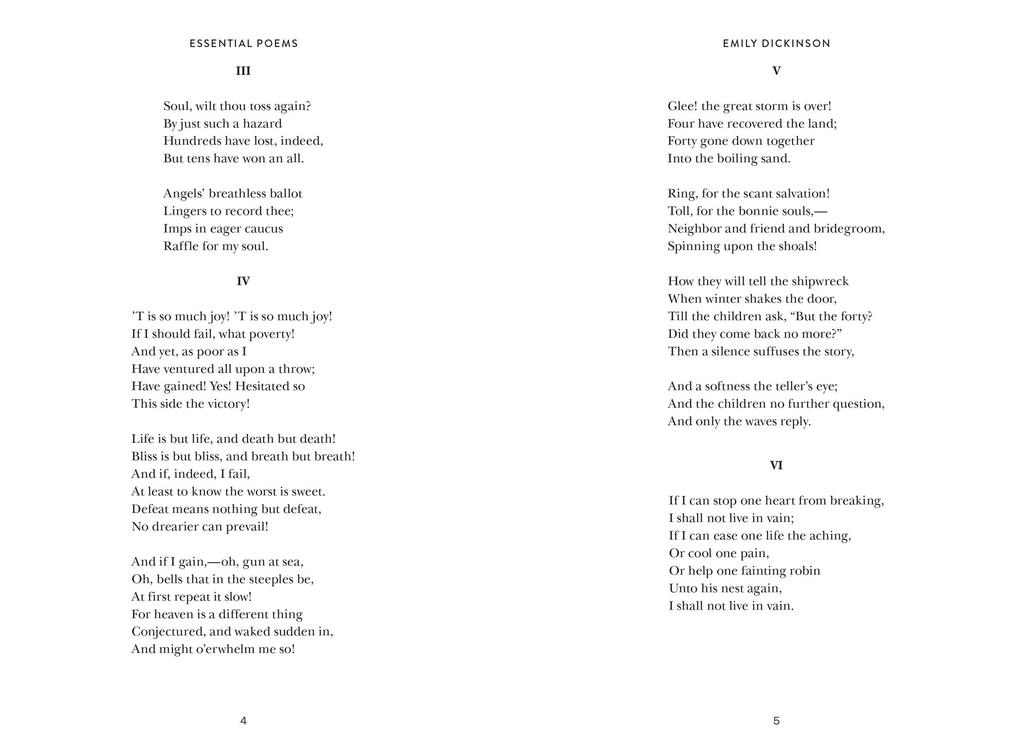 Weitere Ansicht: Essential Poems | Emily Dickinson
