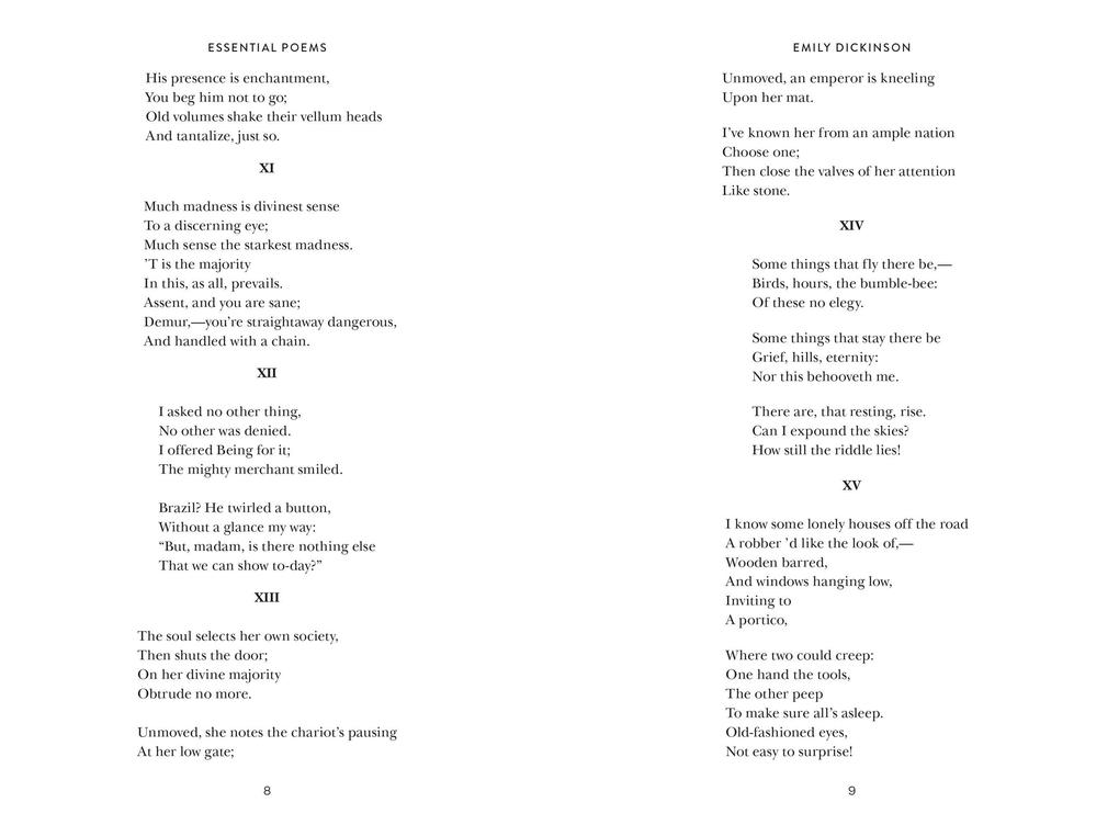 Weitere Ansicht: Essential Poems | Emily Dickinson