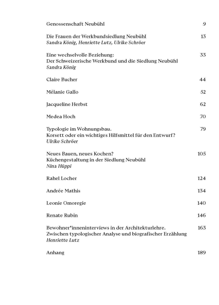 Weitere Ansicht: Frauen leben im Neubühl