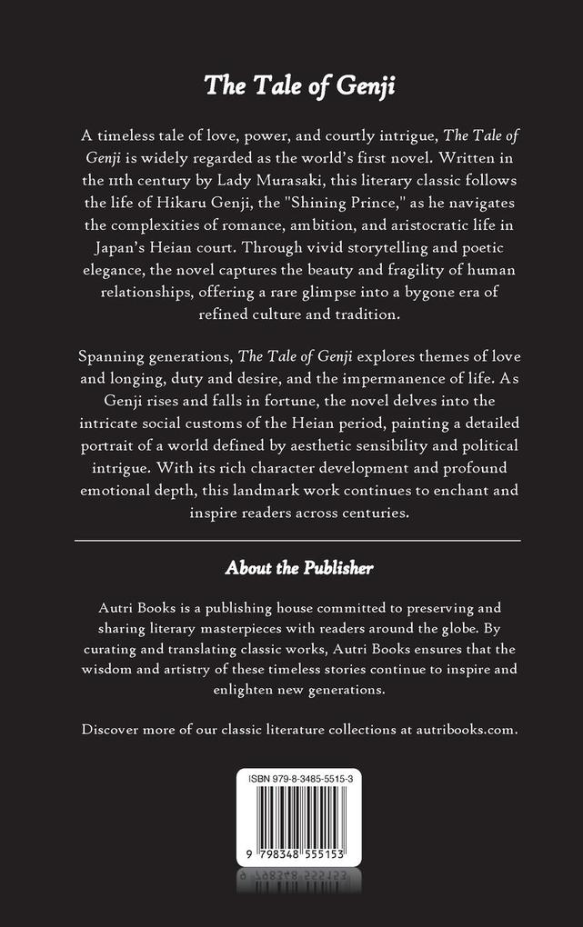 Weitere Ansicht: The Tale of Genji | Lady Murasaki