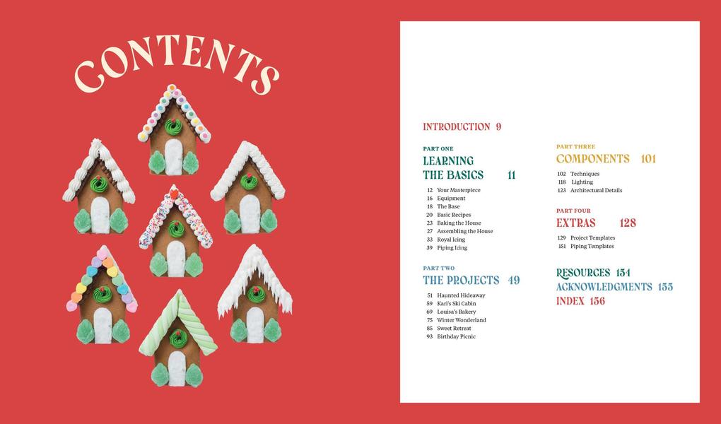 Weitere Ansicht: A Year of Gingerbread Houses | Kristine Samuell