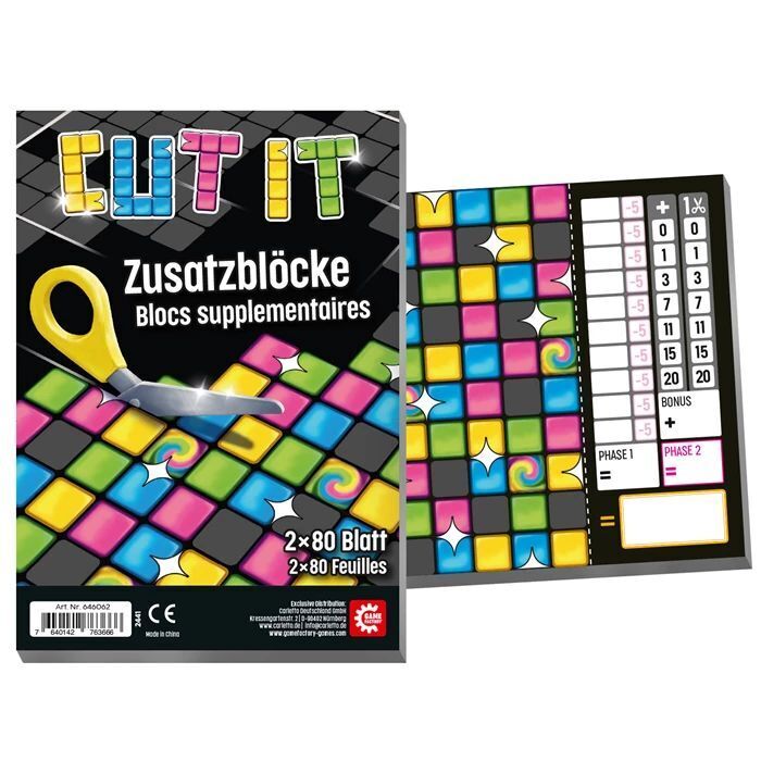Weitere Ansicht: Cut it Zusatzblöcke