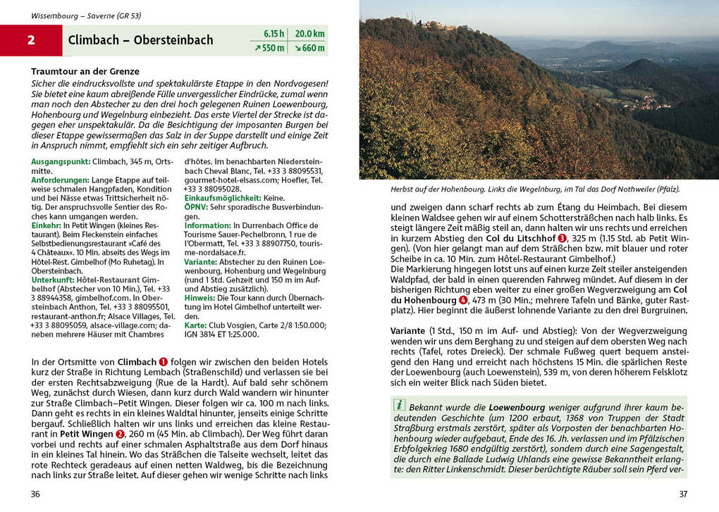 Weitere Ansicht: Vogesen-Durchquerung | Thomas Striebig, Matthias Schopp