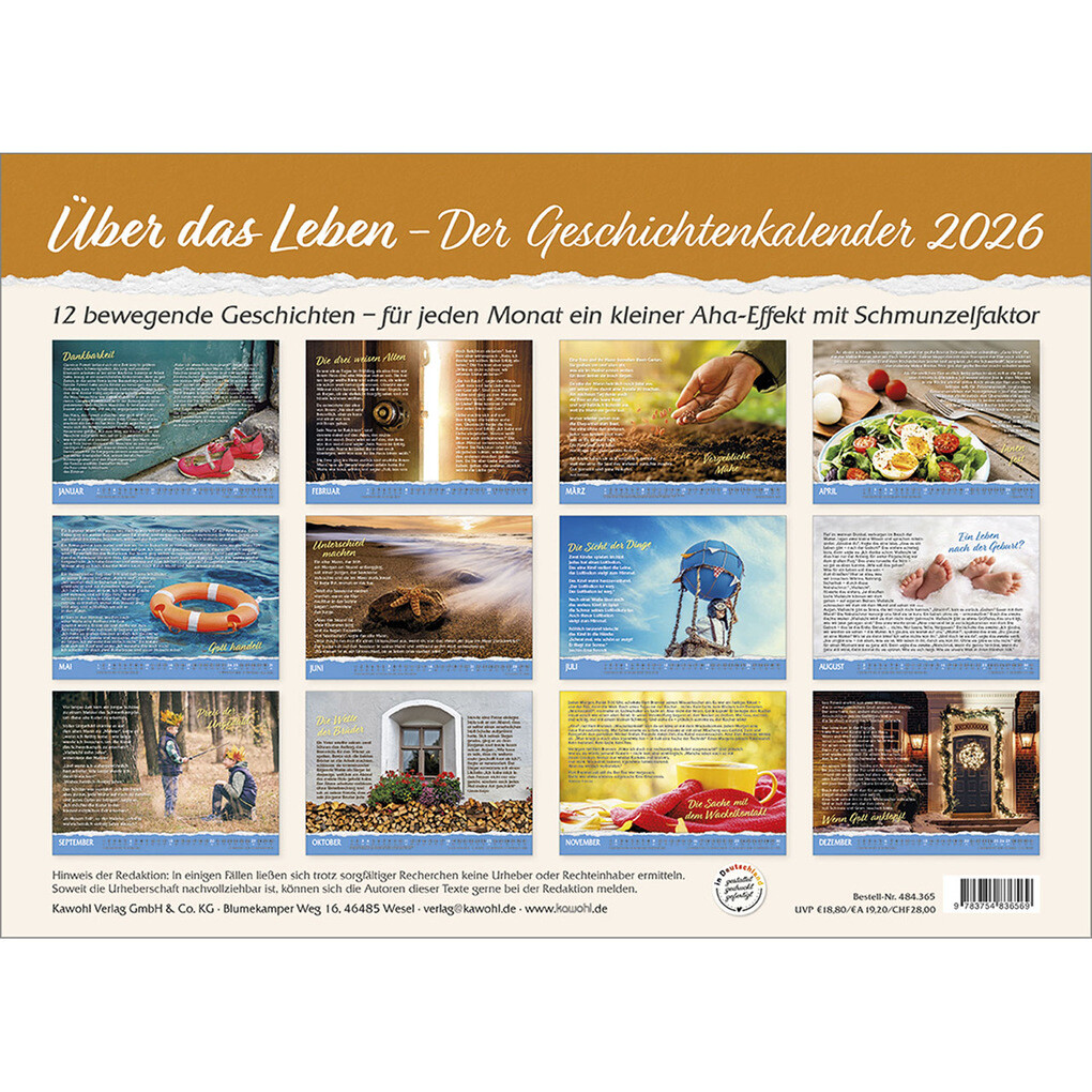 Weitere Ansicht: Über das Leben 2026