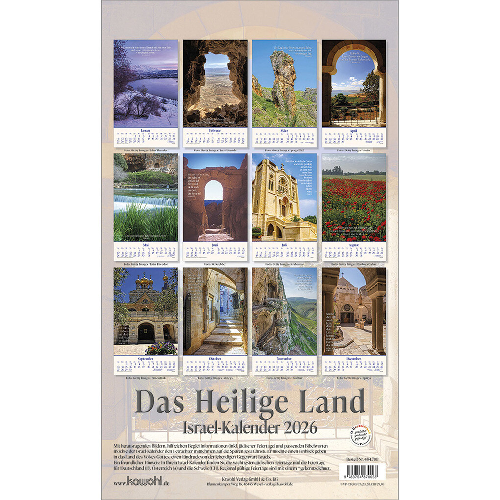 Weitere Ansicht: Das Heilige Land 2026