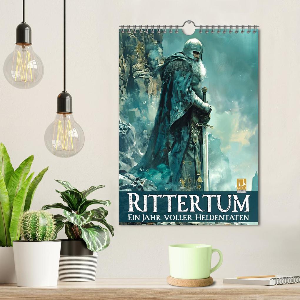 Weitere Ansicht: Rittertum - ein Jahr voller Heldentaten (Wandkalender 2026 DIN A4 hoch), CALVENDO Monatskalender | Val Thoermer, Calvendo