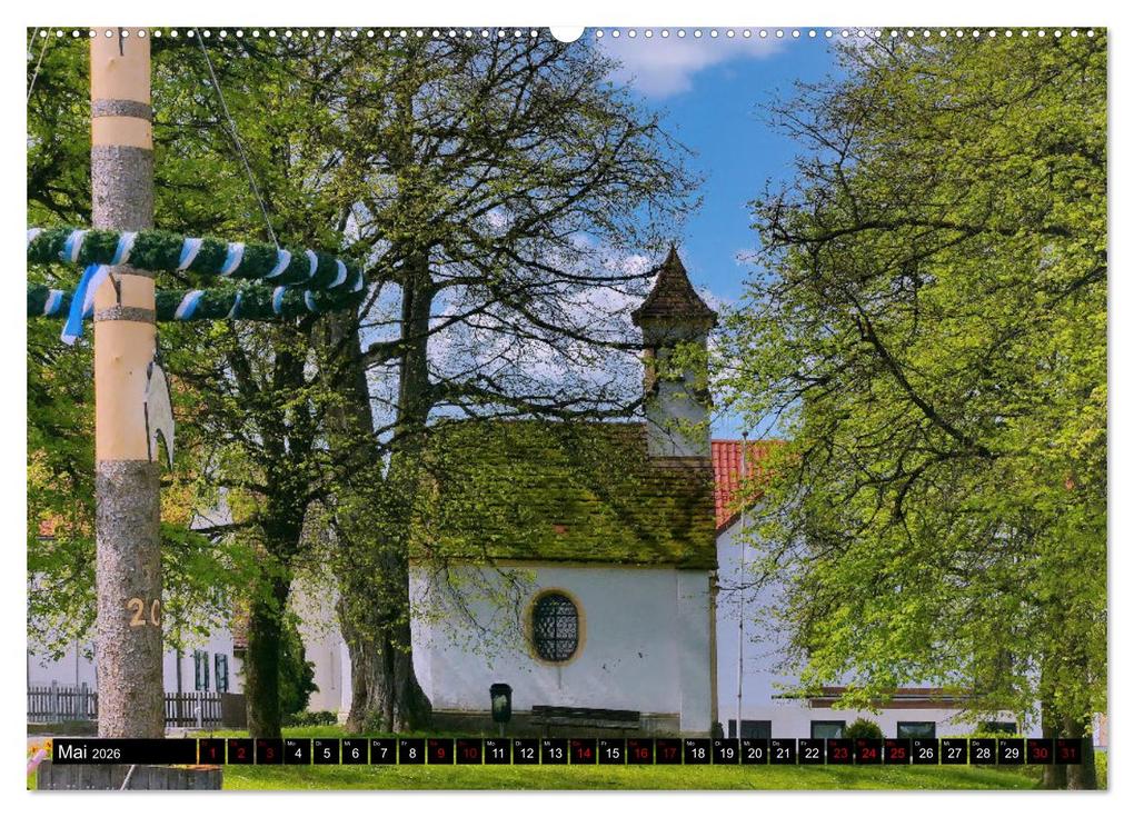 Weitere Ansicht: Die Stauden - Heimat in den westlichen Wälder Augsburg (hochwertiger Premium Wandkalender 2026 DIN A2 quer), Kunstdruck in Hochglanz | Herbert Böck, Calvendo