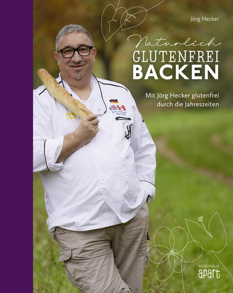 Produktbild: Natürlich glutenfrei backen | Jörg Hecker
