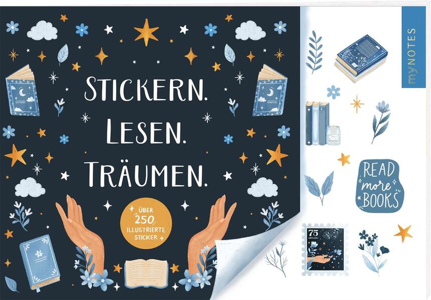 Produktbild: myNOTES Papeterie: Stickern. Lesen. Träumen.