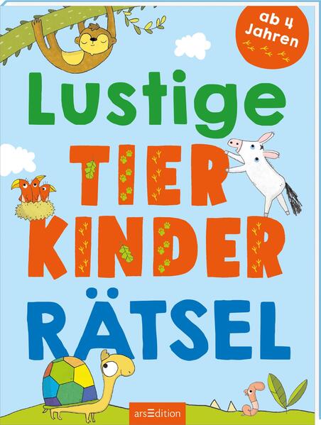 Produktbild: Lustige Tierkinder-Rätsel