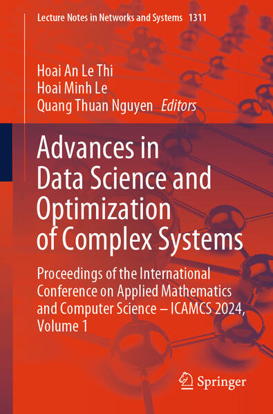 Produktbild: Advances in Data Science and Optimization of Complex Systems