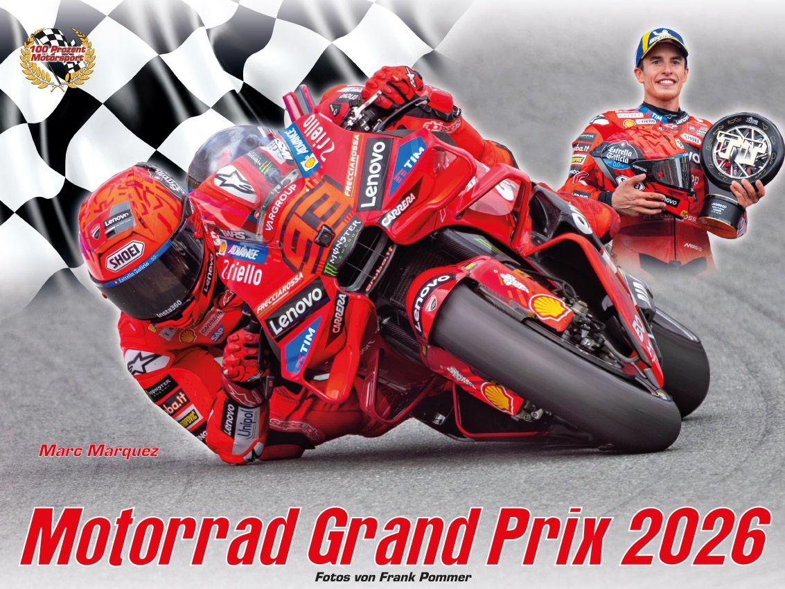 Produktbild: Motorrad Grand Prix Kalender 2026 | Frank Pommer