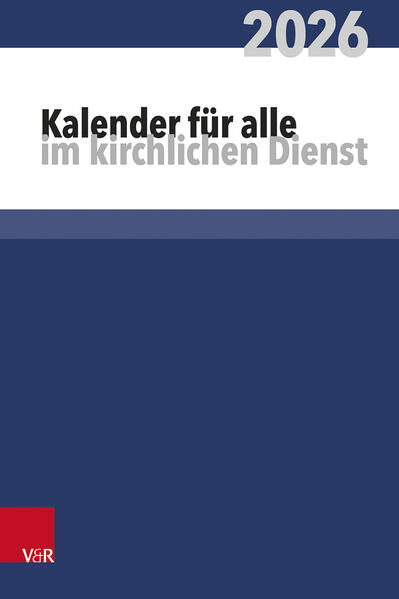 Produktbild: Kalender für alle im kirchlichen Dienst
