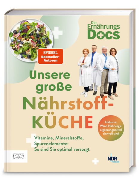 Produktbild: Die Ernährungs-Docs - Unsere große Nährstoffküche | Viola Andresen, Silja Schäfer, Jörn Klasen, Matthias Riedl