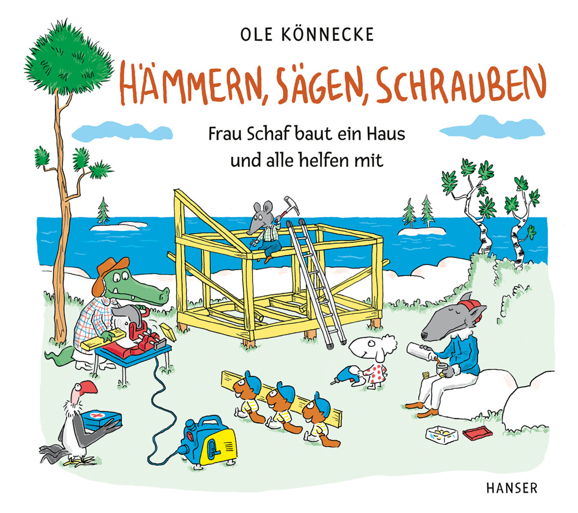Produktbild: Hämmern, sägen, schrauben | Ole Könnecke