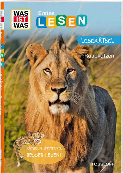 Produktbild: WAS IST WAS Erstes Lesen Leserätsel. Raubkatzen | Waltraud Grill