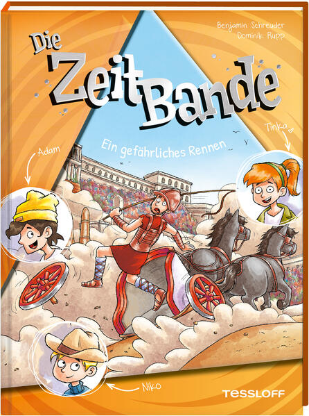 Produktbild: Die ZeitBande. Band 5. Ein gefährliches Rennen | Benjamin Schreuder