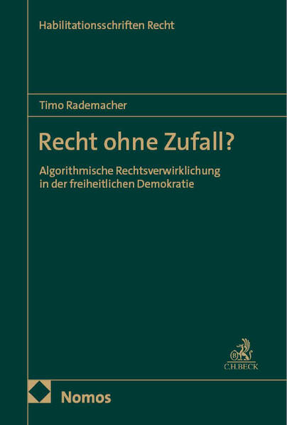 Produktbild: Recht ohne Zufall? | Timo Rademacher